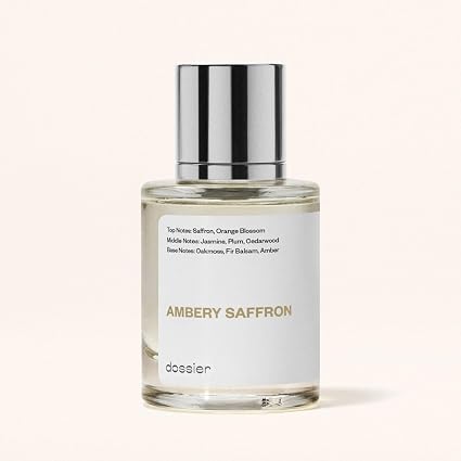 Dossier Ambery Saffron Eau De Parfum Unisex Perfume 1.7 oz 50ml Perfume