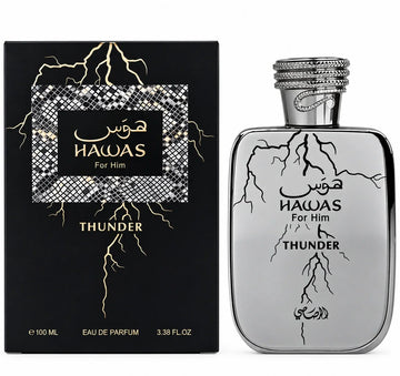 Hawas Thunder for Him Eau de Parfum 100ml by Rasasi, Perfume
