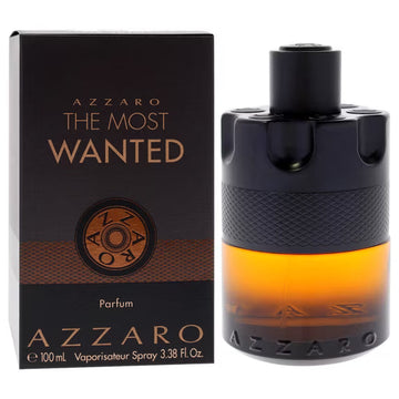 Azzaro The Most Wanted , 3.38 oz Parfum Spray 100ml Perfume