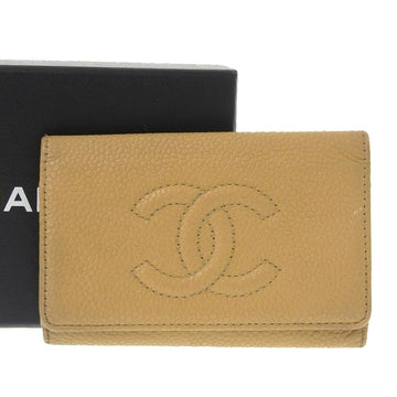 Top Quality Chanel Caviar Skin 6 Key Holder A13502