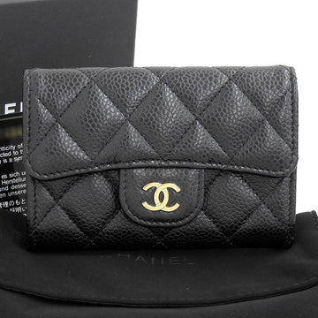 Top Quality Chanel Caviar Skin Business Card Holder AP0214