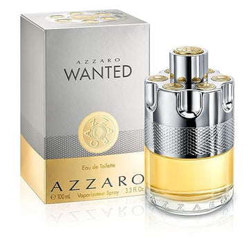 Azzaro Wanted Eau de Toilette Woody Citrus Men's Cologne - 3.4 Fl Oz 100ml Perfume