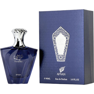 Afnan Men's Turathi Blue EDP Spray Fragrances 90ml Perfume 3.0 oz