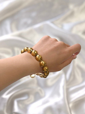 CELINE Starball Bangle Gold New 1:1 2re8yh
