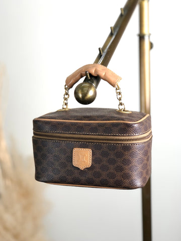 CELINE  Handbag Vanity bag Brown New 1:1 rd6s42