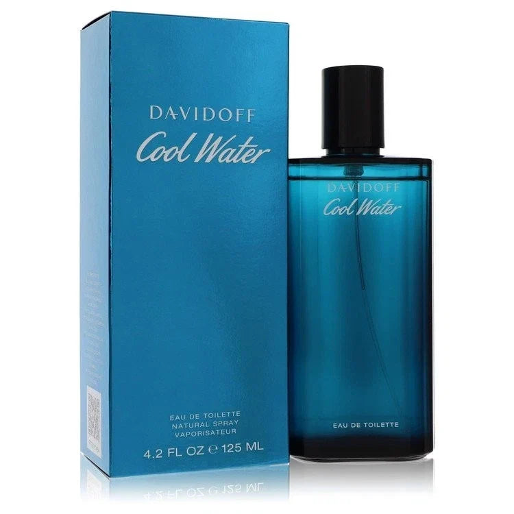 COOL WATER by Davidoff Eau De Toilette Spray 4.2oz Spray 125ml Perfume