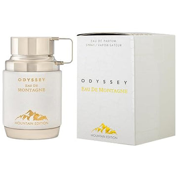 Armaf Odyssey Eau De Montagne Mountain Edition Eau De Parfum Spray, 3.4 Ounce (Unisex)