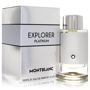 Montblanc  Men's Explorer Platinum EDP Spray 3.4 oz Fragrances