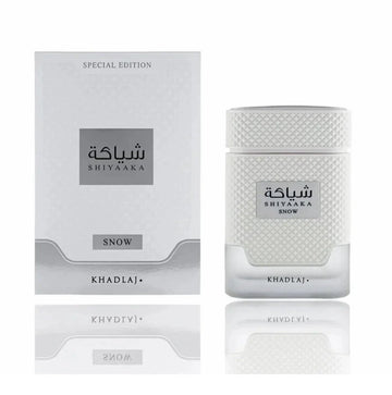 Khadlaj Unisex Shiyaaka Snow EDP Spray Fragrances 100ml Perfume