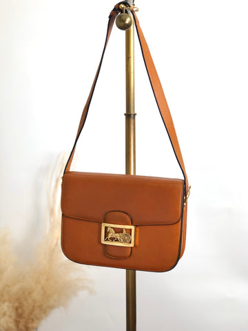 CELINE Horse Carriage Shoulder bag Brown New 1:1 pejihj