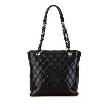 Top Quality Chanel Caviar Skin Matelasse PST Tote Bag