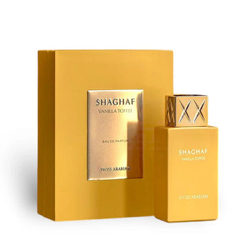 Swiss Arabian Unisex Shaghaf Vanilla Toffee EDP Spray 2.5 oz Fragrances 75ml Perfume