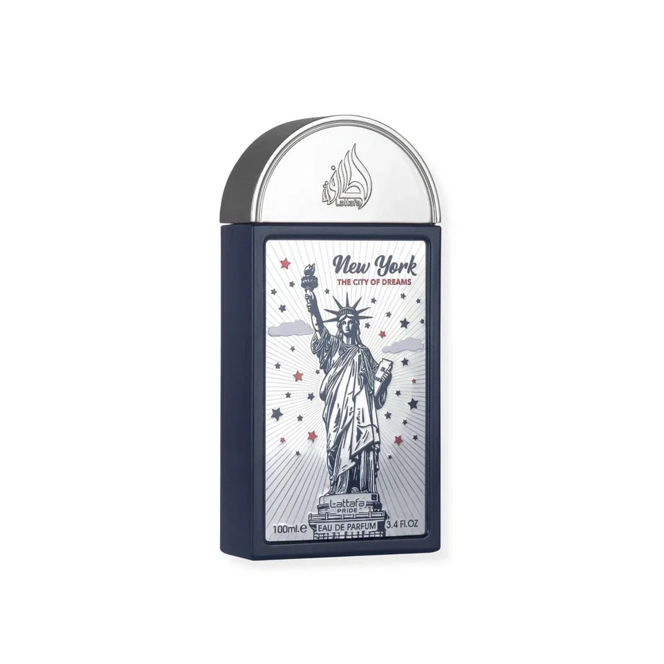 Lattafa Unisex New York The City Of Dreams EDP Spray 100ml, Perfume
