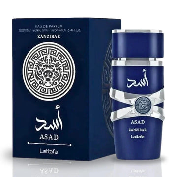 Lattafa Men's Asad Zanzibar EDP 3.4 oz Fragrances 100ml Perfume